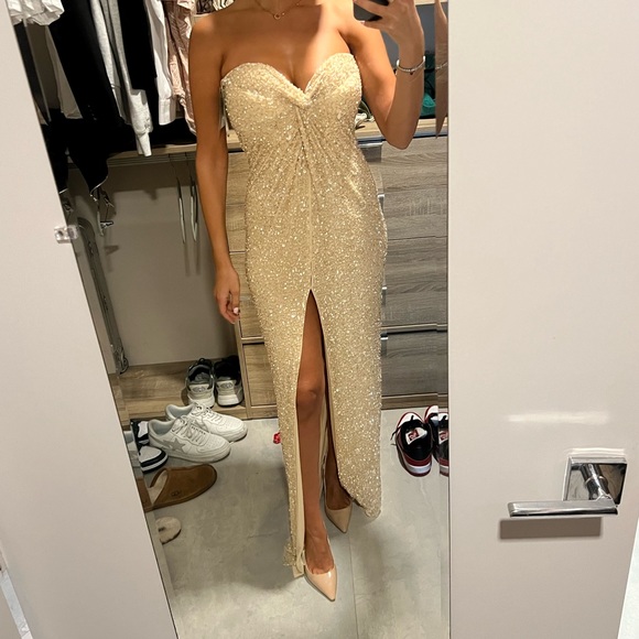 Retrofete long sequin dress - Picture 2 of 4